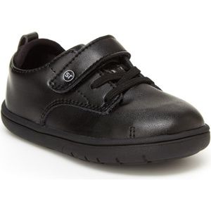 Stride Rite Srt Giles Sneaker Black Sz 6.5 M New